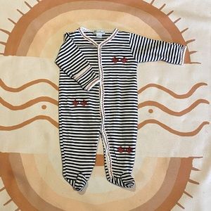 Kissy kissy footie 0-3 months